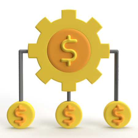 Money Management  3D Icon