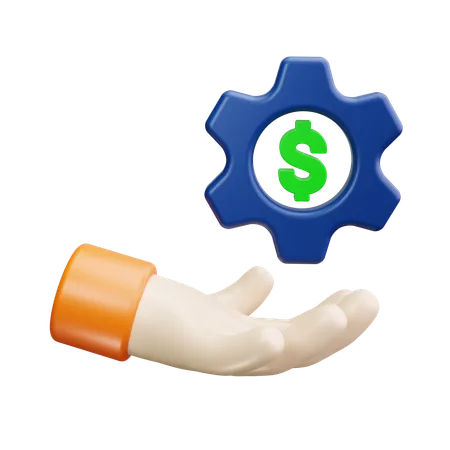 Money management  3D Icon