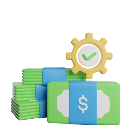 Money Management  3D Icon