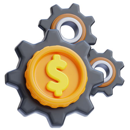 Money management  3D Icon