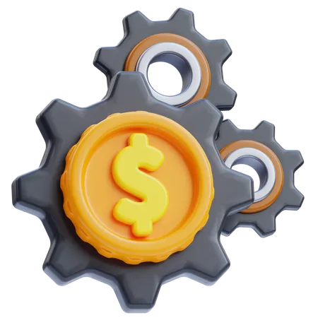 Money management  3D Icon