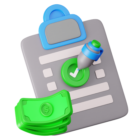 Money Management  3D Icon