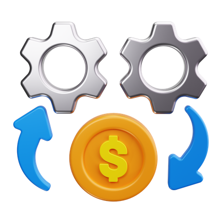 Money Management  3D Icon