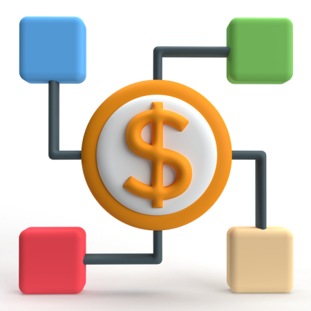 Money Management  3D Icon