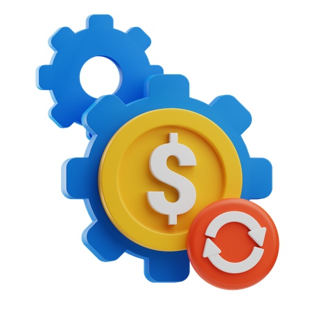 Money management  3D Icon