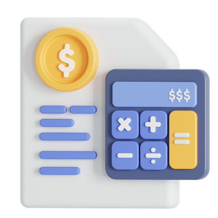 Money management  3D Icon