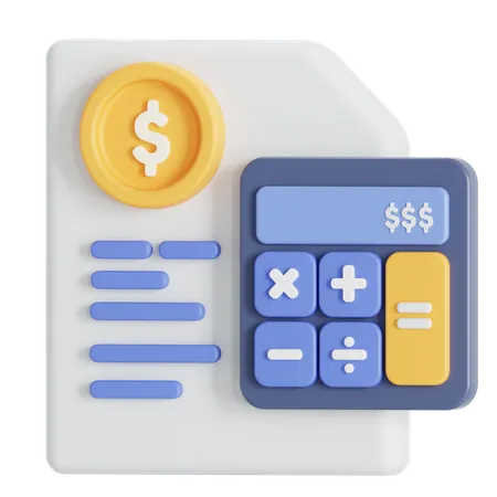 Money management  3D Icon