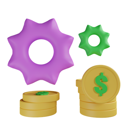 Money Management  3D Icon