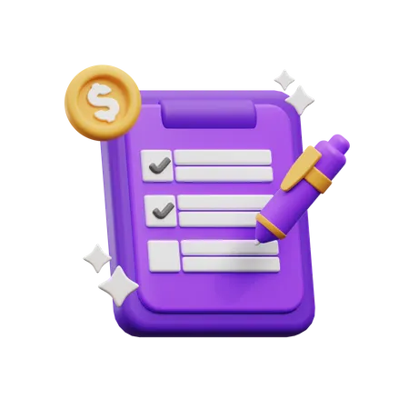 Money Management 3 D Illustration 3D Icon