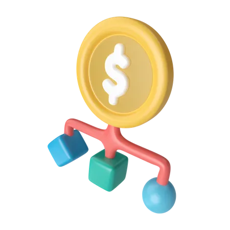 This Is Money Management 3 D Render Illustration Icon High Resolution Png File Isolated On Transparent Background Available 3 D Model File Format BLEND OBJ FBX And GLTF 3D Icon