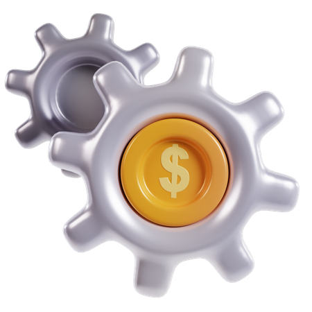 Money Management Efficient Financial  3D Icon