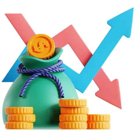 Money Market  3D Icon