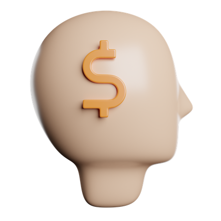 Money Mind  3D Icon