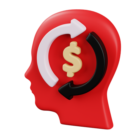 Money Mind  3D Icon