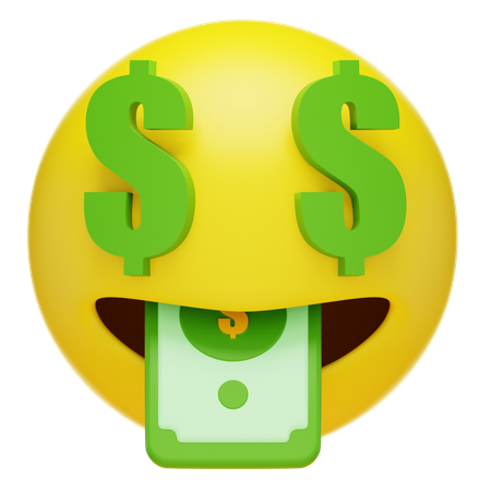 돈 입  3D Icon