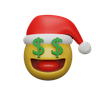 money mouth face 3d logo