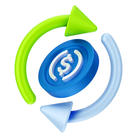 Money network  3D Icon