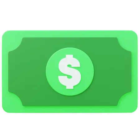 Money 3 D Illustration 3D Icon