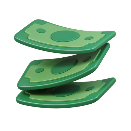 Money Note  3D Icon