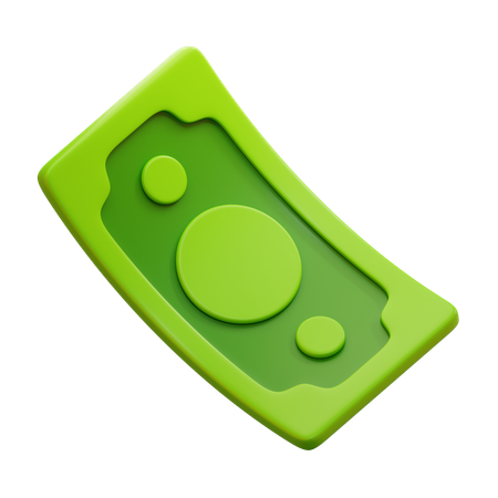 Money Note  3D Icon