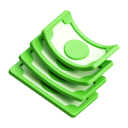 Money Note  3D Icon