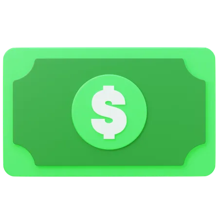 Money Note  3D Icon