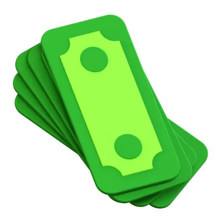 Money Notes  3D Icon