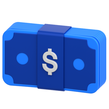 Money notes  3D Icon