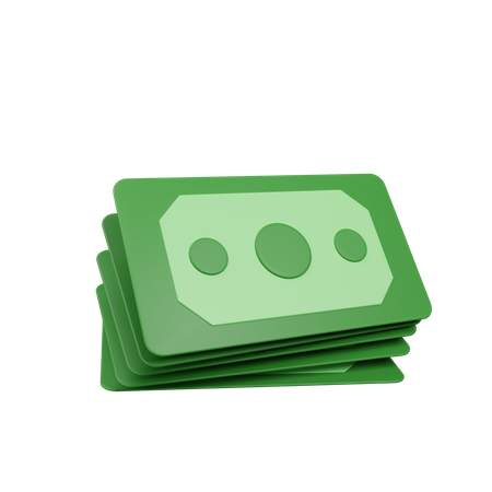 Money Notes  3D Icon