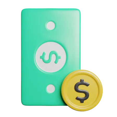 Money Payment  3D Icon