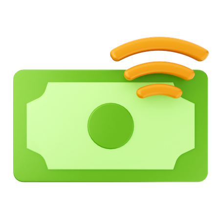 Money Payment  3D Icon