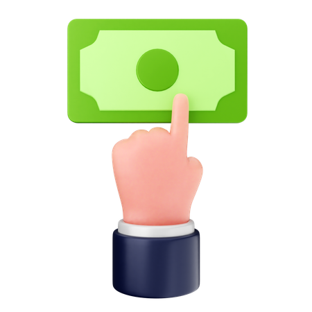 Money Payment  3D Icon