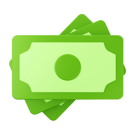 Money Payment  3D Icon