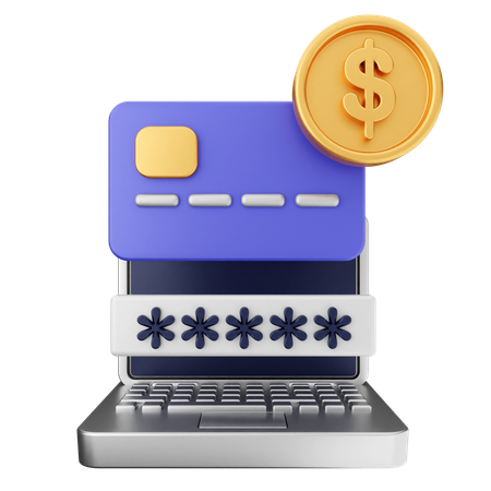 Money Payment  3D Icon