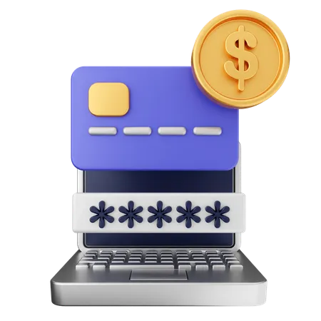 Money Payment  3D Icon