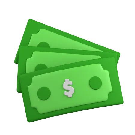 Money piece  3D Icon