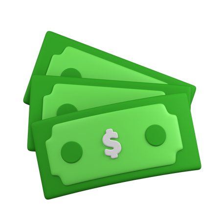 Money piece  3D Icon