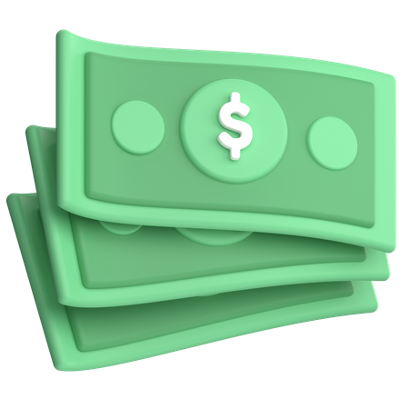 Money piece  3D Icon