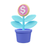 money-plant symbol