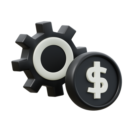 Money Process  3D Icon
