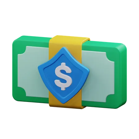 Money Protection  3D Icon