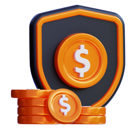 Money Protection  3D Icon