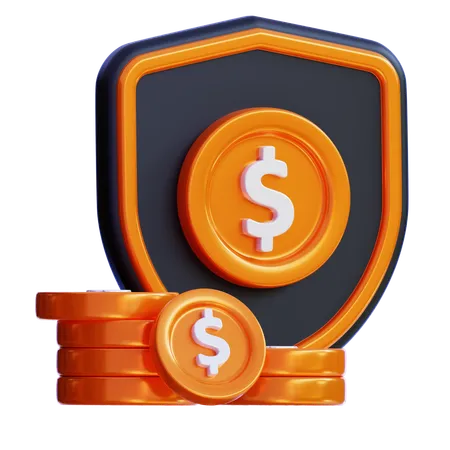 Money Protection  3D Icon