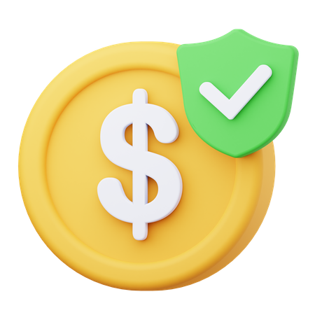 Money Protection  3D Icon