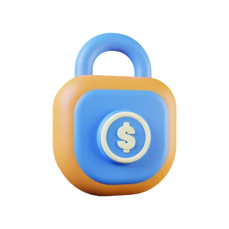 Money Protection 3D Illustration