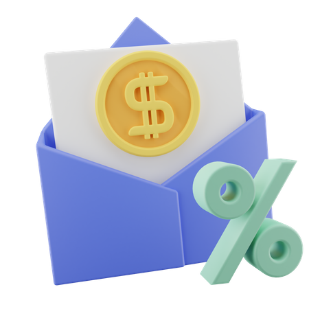 Money Received  3D Icon