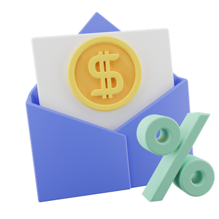 Money Received  3D Icon