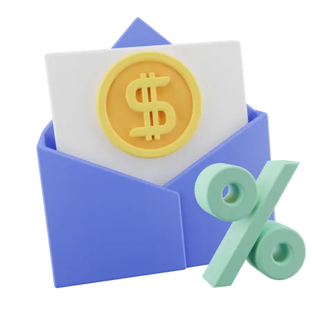 Money Received  3D Icon