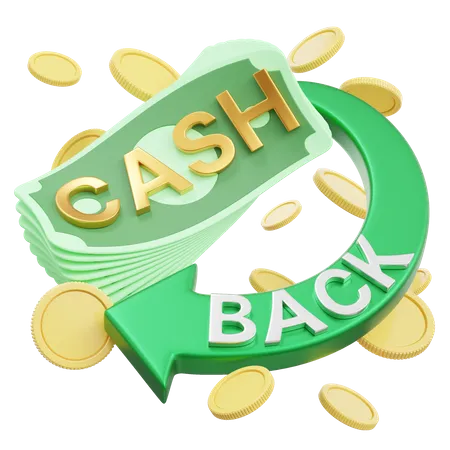 Money Refund  3D Icon