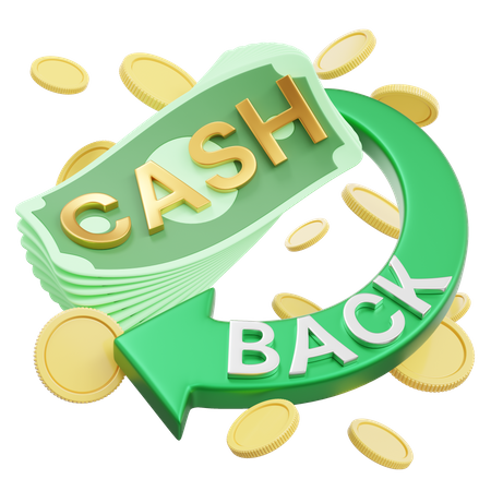 Money Refund  3D Icon